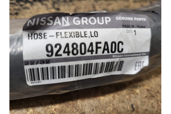 AIR CONDITIONING CABLE Nissan e NV200 14 924804FA0C NEW ORIGINAL Part manufacturer Nissan OE
