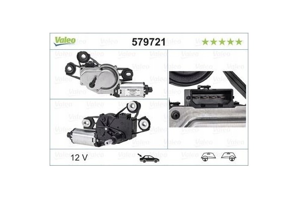 REAR WIPER MOTOR VALEO 579721