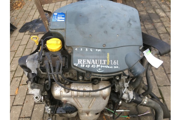 SANDERO LOGAN 1 6 MPI ENGINE COMPLETE K7MF710