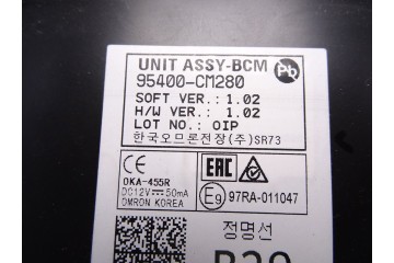 95400CM280  MODULO ELECTRONICO HYUNDAI KONA (OS) Klass Hybrid 2WD 2019 95400CM280 212461 HYUNDAI - 2