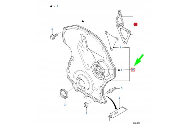 OE FORD FORD TRANSIT 00 07 2 0 2 2D TIMING HOUSING Quality of parts according to GVO O original with manufacturer s logo OE