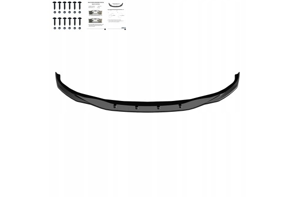 For BMW 4 Series G26 Grand Coupe M Pack M440i 21 i4 M Pack 21 Lip Installation side front