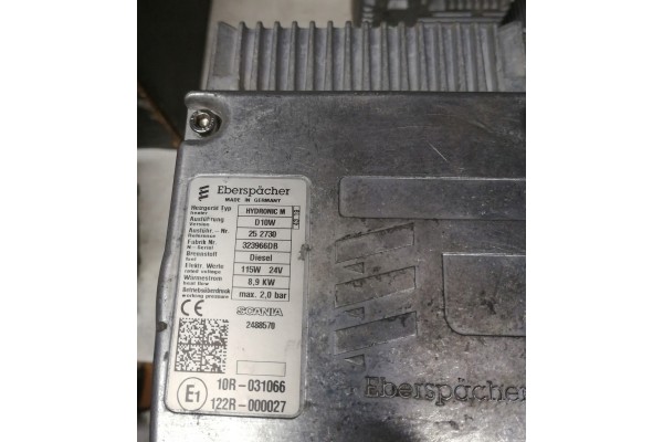 hydronic M10 eberspacher scania Catalog number of the part 2488908