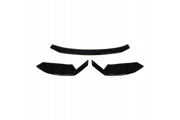 For SEAT Leon MK3 FL 2017 Front Lip Race Cup V1 Lenz Design Gloss Black Part manufacturer Autovision