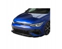 For VW Golf MK8 R 20 24 Front Splitter Lip Black ABS Plastic Sport Bumper Packaging status original