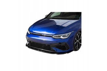 For VW Golf MK8 R 20 24 Front Splitter Lip Black ABS Plastic Sport Bumper Packaging status original