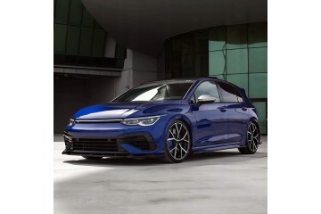 For VW Golf MK8 R 20 24 Front Splitter Lip Black ABS Plastic Sport Bumper Car type passenger cars