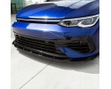 Splitter delantero para VW Golf MK8 R 2020-2024 en ABS negro para para