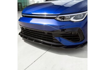 Splitter delantero para VW Golf MK8 R 2020-2024 en ABS negro para para