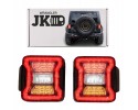 JEEP WRANGLER JK 07 18 EUROPEAN VERSION REAR LED STYLING LAMPS FOR JL