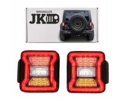 JEEP WRANGLER JK 07 18 EUROPEAN VERSION REAR LED STYLING LAMPS FOR JL