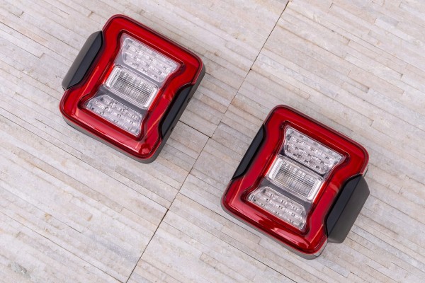 Lámpara trasera Venus LTD LED roja para JL para JEEP WRANGLER JK 2007-