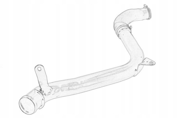 Charging air hose 1729137