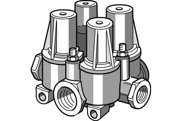 Multi circuit valve KNORR AE 4404 I88768