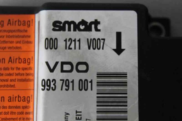 AZUL KIT AIRBAG SMART CITY-COUPE