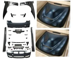 Kit de carrocería BMW F30 Serie 3 (2011-2018) estilo M3 - Incluye capó estilo F80, guardabarros, faldones laterales y parachoque
