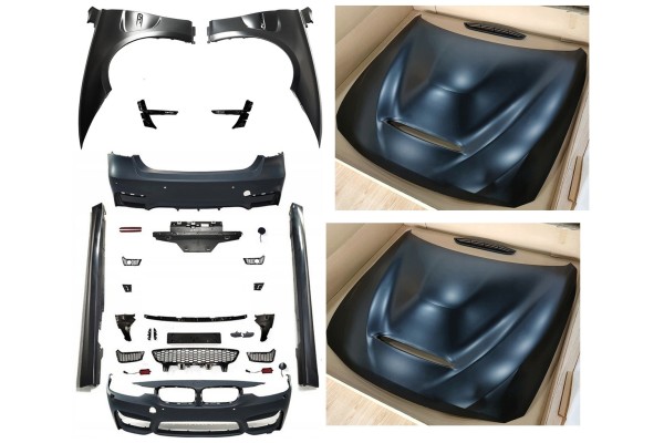 BMW F30 M3 11 18r set M3 LOOK F80 MASK Mudguards and bumpers
