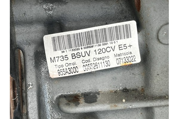 ENGINE SETS FIAT ALFA 955A3000 1 6 M JET MILEAGE 27 THOUSAND KM 2012 Part manufacturer Alfa Romeo OE