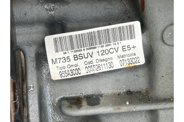 ENGINE SETS FIAT ALFA 955A3000 1 6 M JET MILEAGE 27 THOUSAND KM 2012 Part manufacturer Alfa Romeo OE