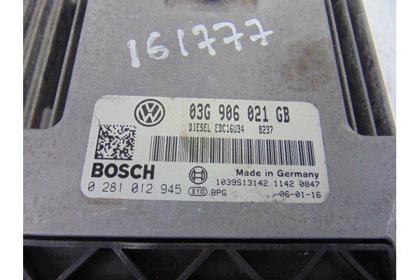 03G906021GB CENTRALITA MOTOR UCE VOLKSWAGEN PASSAT BERLINA (3C2)