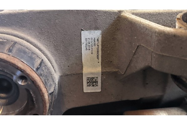 DIFFERENTIAL REAR 0CQ525010M 2 0 TDI SKODA SUPERB III Quality of parts according to GVO O original with manufacturer s logo OE