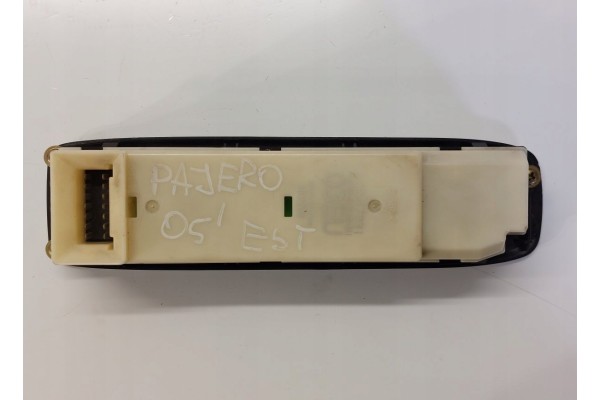Main Window Switch Mitsubishi Pajero III V60 V70 2000 2007 Part manufacturer no brand