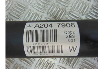 A2047906 TRANSMISION CENTRAL MERCEDES-BENZ CLASE C (BM 204) BERLINA C 220 CDI (204.008) 2009 A2047906 186614 MERCEDES-BENZ - 2