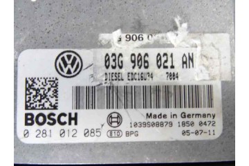 03G906021AN CENTRALITA MOTOR UCE VOLKSWAGEN PASSAT BERLINA (3C2)