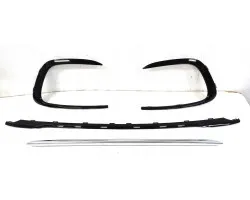 Juego de Listones Inferiores para Parachoques Delantero para Mercedes W447 V-Class Vito 2024 - NEGRO