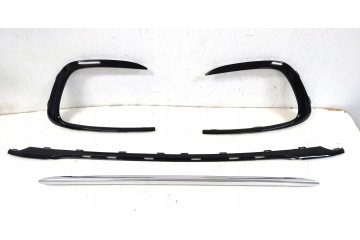 New Bumper Bottom Bars Front for Mercedes W447 V CLASS vito 2024 BLACK Catalog number of the part w447 24 kratkiLISTWYblack