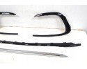 New Bumper Bottom Bars Front for Mercedes W447 V CLASS vito 2024 BLACK Quality of parts according to GVO Z replacement