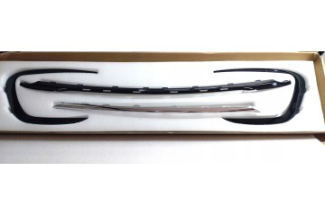 New Bumper Bottom Bars Front for Mercedes W447 V CLASS vito 2024 BLACK Installation side front