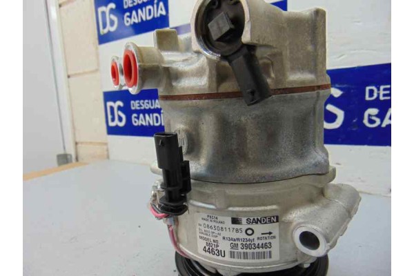 39034463  COMPRESOR AIRE ACONDICIONADO OPEL ASTRA K BERLINA 5P Dynamic 2018 39034463 176132 OPEL - 7