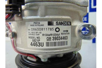 39034463  COMPRESOR AIRE ACONDICIONADO OPEL ASTRA K BERLINA 5P Dynamic 2018 39034463 176132 OPEL - 8