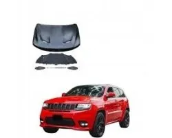 Juego de Cubierta de Motor de Capó de Aluminio para Jeep Grand Cherokee WK2 SRT-8 Nuevo