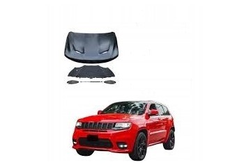 JEEP GRAND CHEROKEE WK2 SRT 8 HOOD ENGINE COVER SET NEW ALUMINUM