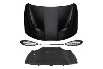JEEP GRAND CHEROKEE WK2 SRT 8 HOOD ENGINE COVER SET NEW ALUMINUM Part manufacturer no brand