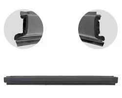 Panel lateral derecho extendido para FIAT SCUDO (270) 02.07-09.16 - KLOKKERHOLM 2397411K