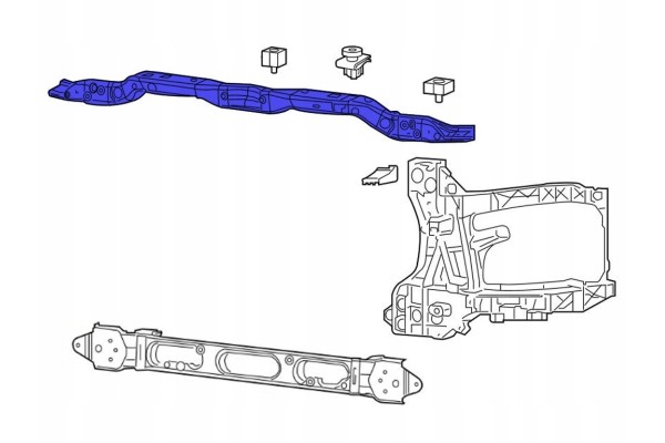 DODGE RAM 2013 2018 BELT FRONT UPPER STEEL 68222830AA