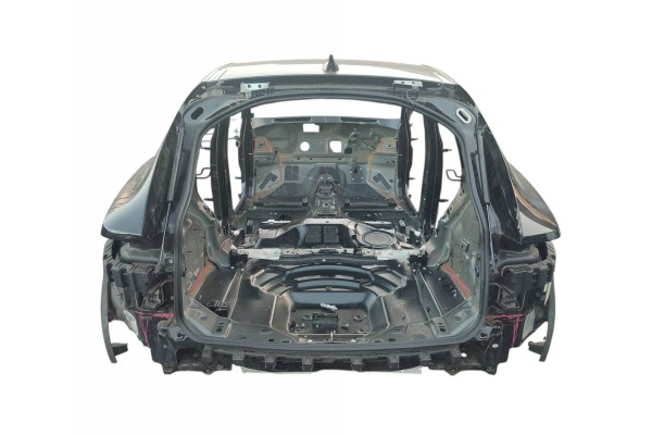 REAR BELT BATH JAGUAR E PACE 2017 2020 PAINT CODE PAB SANTORINI BLACK Packaging status replacement