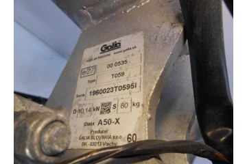 Enganche Galia para Toyota Avensis T27 con Kit de Cableado de 13 Pines