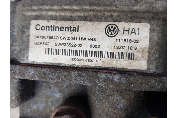 VW TIGUAN I 5N 06 10r 2 0 TDI DIFFER BRIDGE REAR MBC 0AY525010C 0AY907554C Car type 4x4 SUV