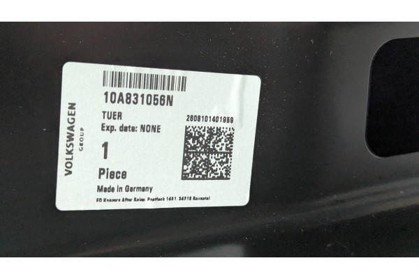 Puerta Delantera Derecha Nueva para Cupra Born / Volkswagen ID.3 (2021