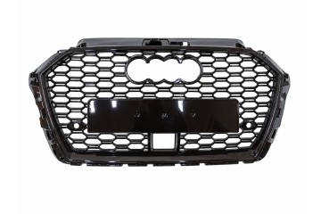 Grill dummy Audi A3 8V 20162019 pattern RS3 black under radar ACC