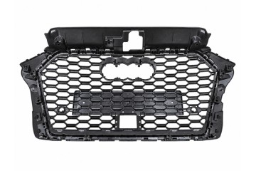 Grill dummy Audi A3 8V 20162019 pattern RS3 black under radar ACC Part manufacturer PA