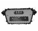 Grill dummy Audi A4 B8 20122015 pattern RS4 black Part manufacturer PA