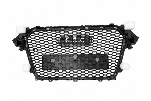 Grill dummy Audi A4 B8 20122015 pattern RS4 black Part manufacturer PA