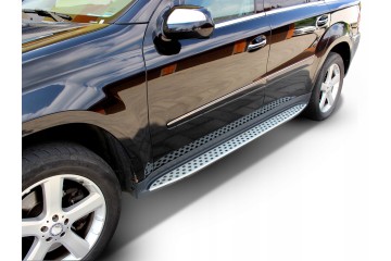 Thresholds Mercedes GL X164 450 2007 13 side steps Quality of parts according to GVO Z replacement