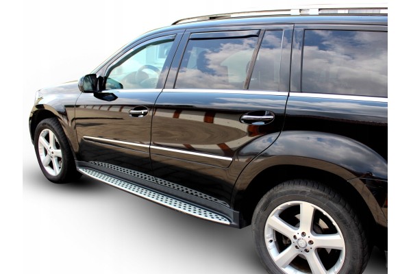 Thresholds Mercedes GL X164 450 2007 13 side steps Customs tariff code 87082990