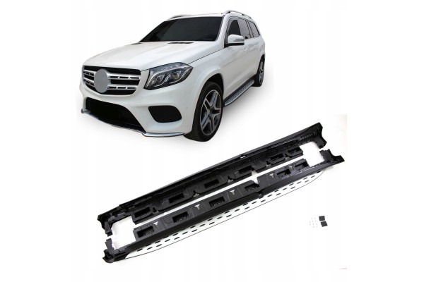 Side steps thresholds Mercedes Benz GL X166 2013 19